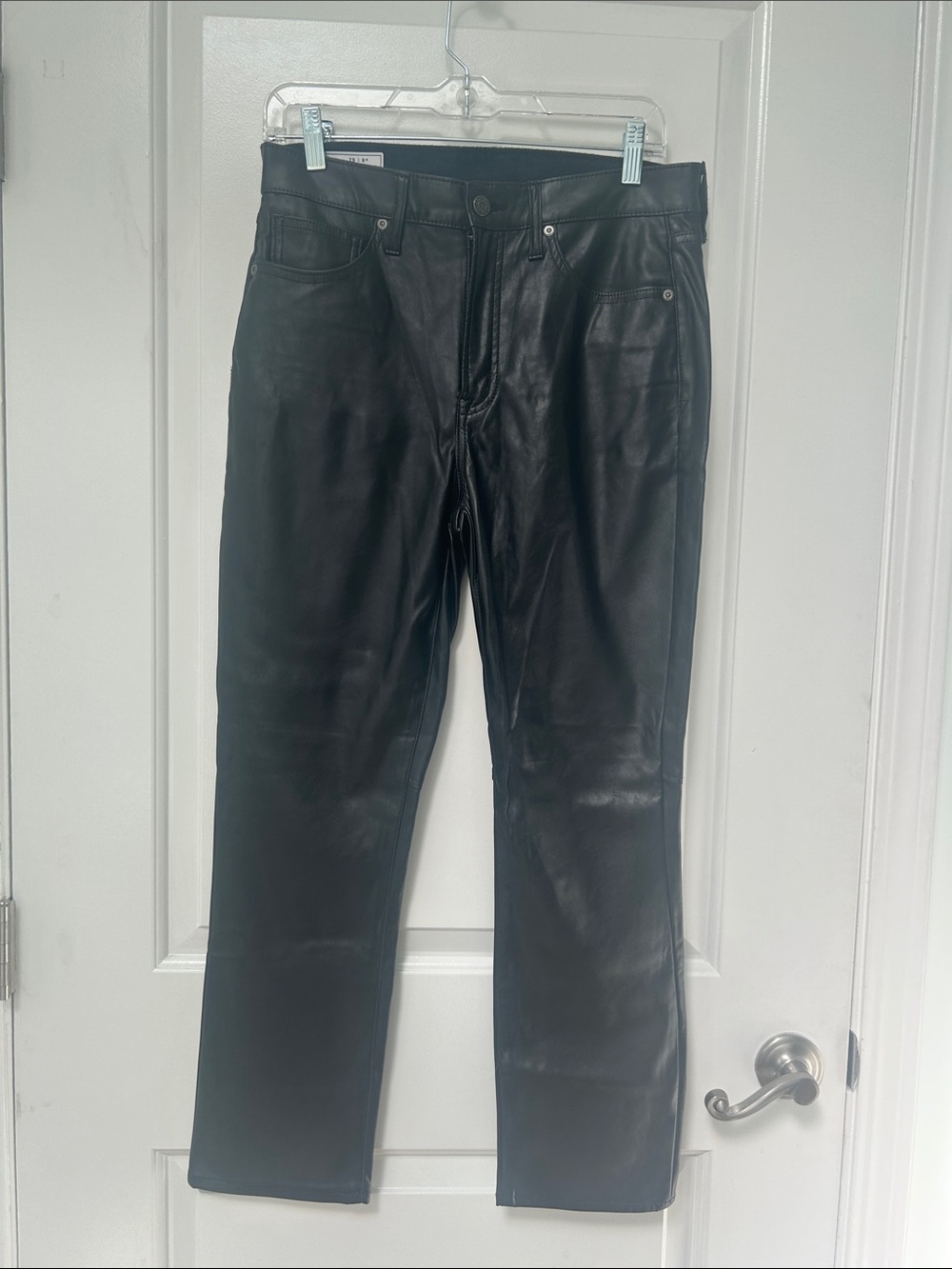 Gap Vintage Slim High Rise Faux Leather Pants